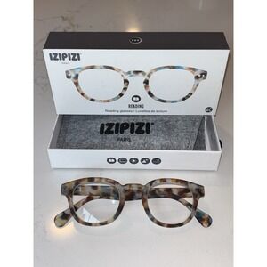 Izipizi Blue Tortoise Reading Glasses #C 1.5 NWOT